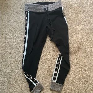 Pink yoga pant joggers.